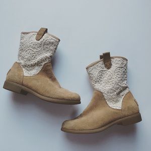 UGG Leather Side Boots 4
